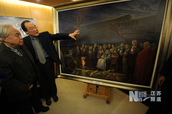 侵華日軍南京大屠殺遇難同胞紀念館獲贈一批藝術作品
