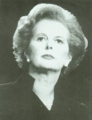 英學者為首相排座次 撒切爾夫人第一