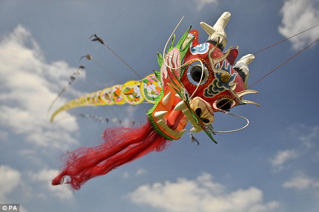 世界最大風箏亮相2011國際風箏節 擁有魔鬼魚外形