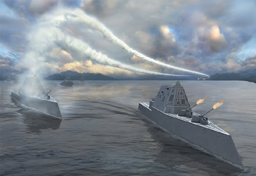 美隱形軍艦攻防兼?zhèn)?無(wú)源雷達(dá)可令其現(xiàn)身