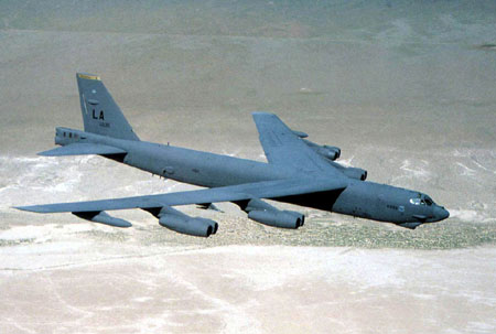 美國計劃2008年退役20架B-52轟炸機