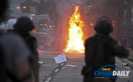 巴西爆發(fā)20年來最大抗議活動(dòng) 不滿政府腐敗無能