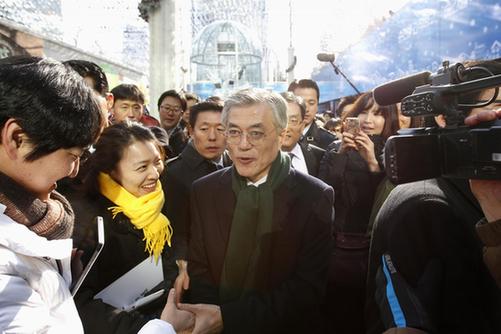 忙碌而豐富 圖說韓國總統大選精彩點滴