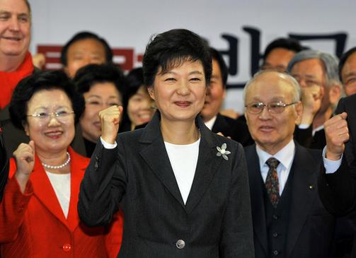 胡錦濤祝賀樸槿惠當(dāng)選韓國總統(tǒng) 愿推動中韓關(guān)系發(fā)展