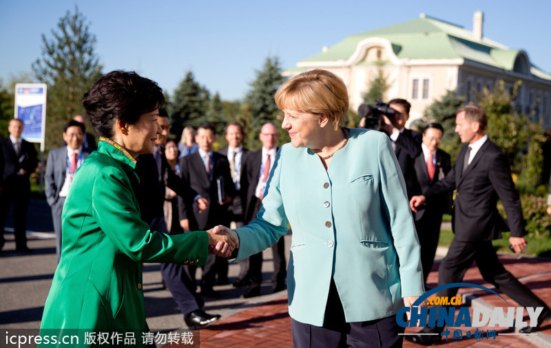 G20峰會結束 瑞典戰機靠近默克爾專機（圖）