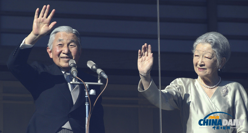 日本皇室接受民眾新年朝賀 天皇致辭期盼國泰民安