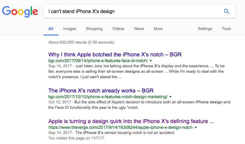 美國人管iPhone X的“齊劉海”叫什么？