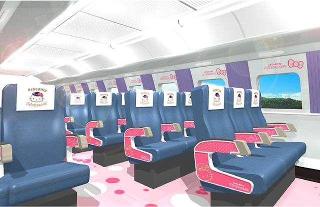 少女心爆棚！日本Hello Kitty主題新干線粉嫩出發