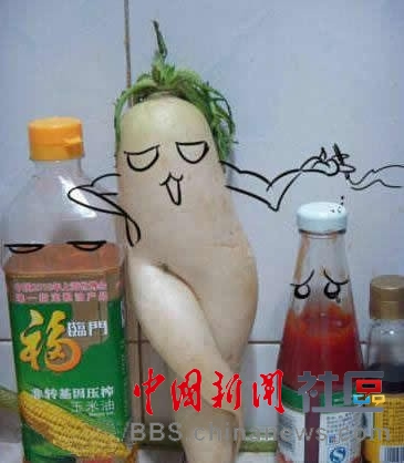 成精的蘿卜君！《大根逃亡記》爆紅