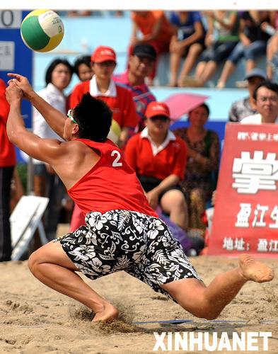 沙排全國(guó)巡回賽：解放軍隊(duì)包攬男女冠軍