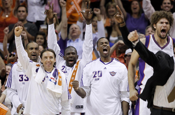 NBA：替補發威貢獻54分 太陽勝湖人扳成2:2